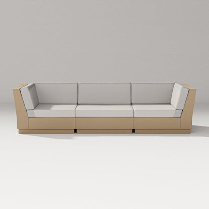 PW Designer Series Elevate Sofa Sectional in Vintage Sahara / Cast Ash