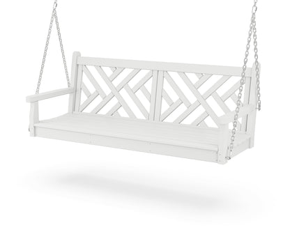 POLYWOOD® Chippendale 60" Swing in White