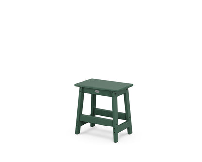 POLYWOOD® Modern Studio Stool in Green