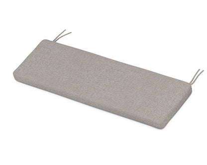 Martha Stewart by POLYWOOD® Chinoiserie Bench Seat Cushion in Weathered Tweed