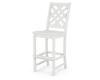 Country Living Wovendale Bar Side Chair in White