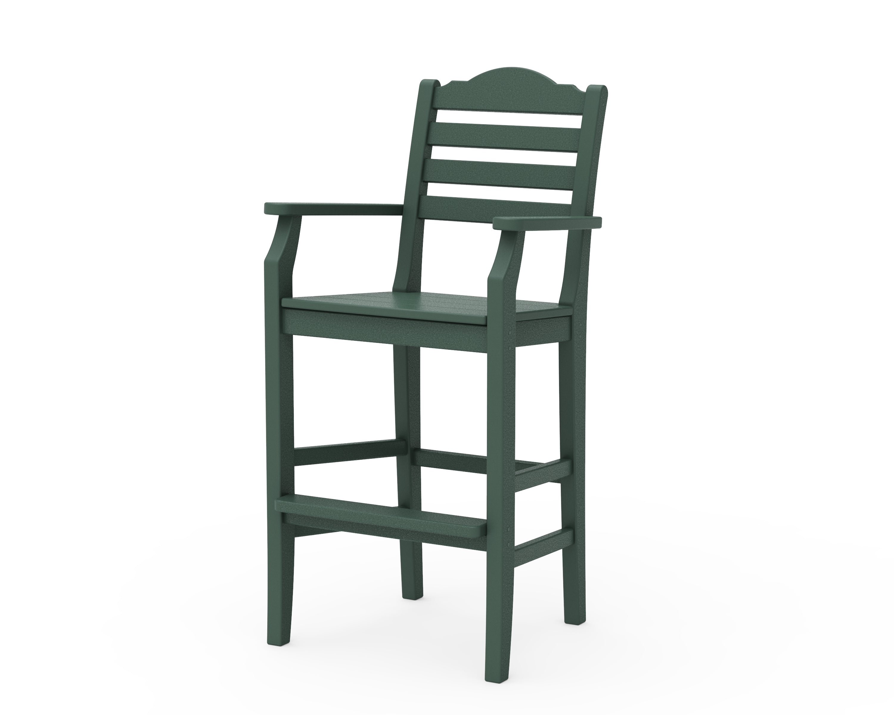 Draper James™ by  POLYWOOD® Savannah Bar Arm Chair in Green