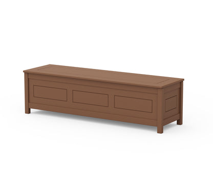 Country Living Country Living 60" Storage Bench in Teak