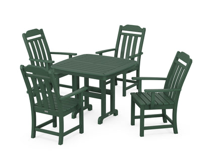 Country Living Cottage 5-Piece Dining Set in Green