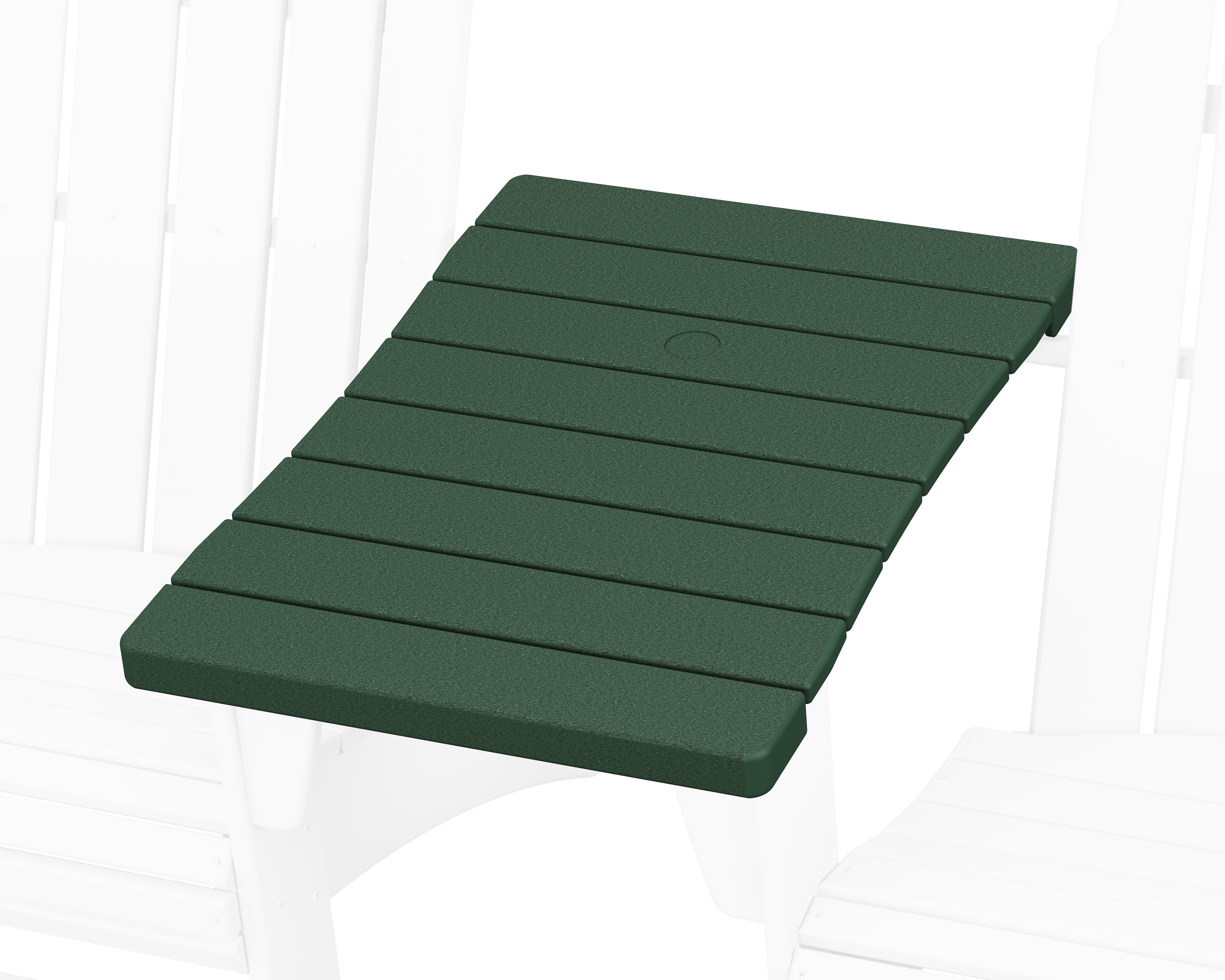 POLYWOOD® 600 Series Straight Adirondack Connecting Table in Green