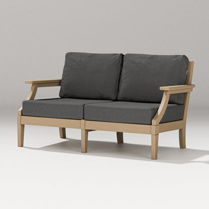 PW Designer Series Estate Loveseat in Vintage Sahara / Spectrum Carbon