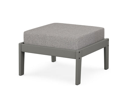 Unbranded Deep Seating Ottoman in Slate Grey / Grey Mist