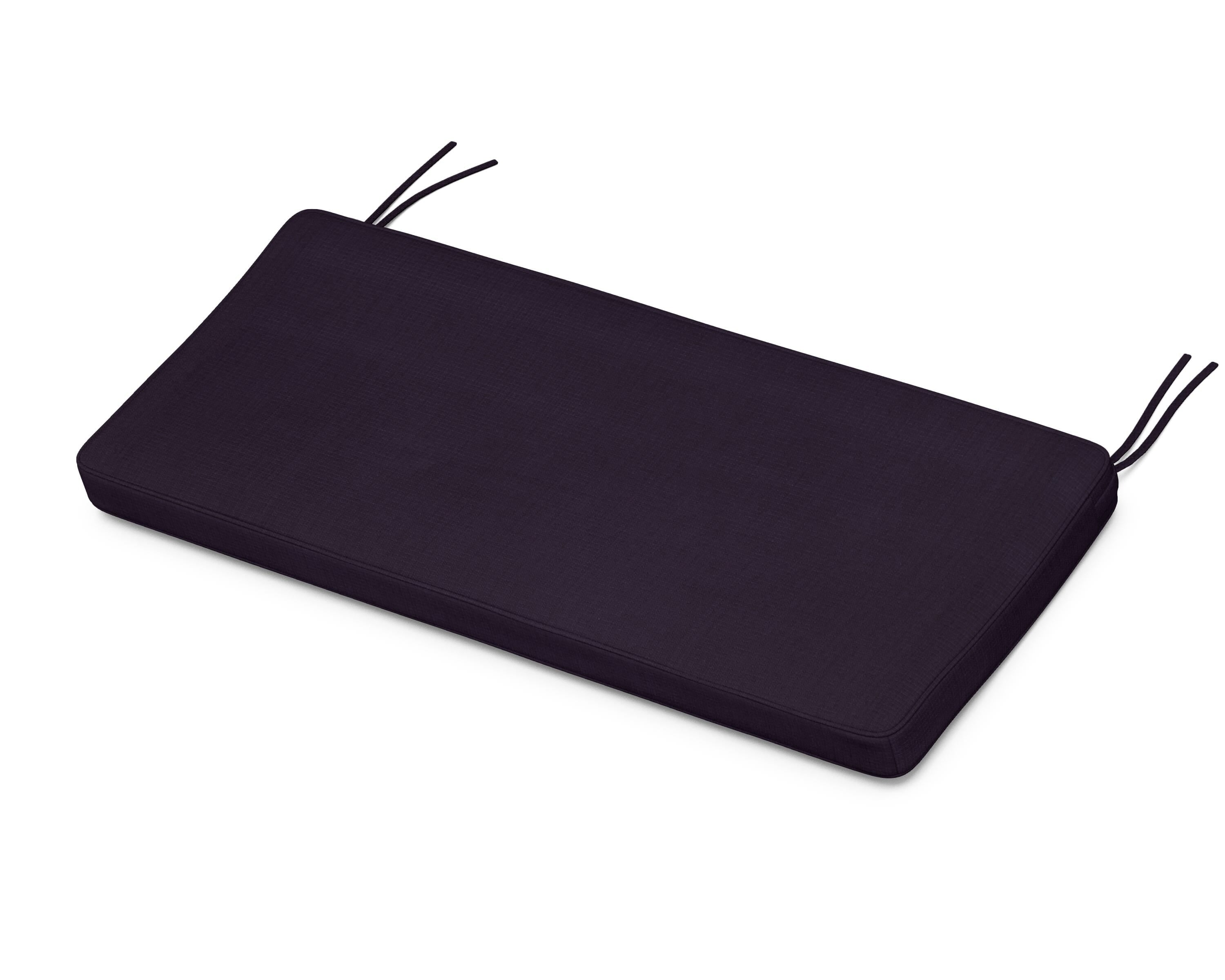 Martha Stewart by POLYWOOD® Chinoiserie Bench Seat Cushion in Navy Linen