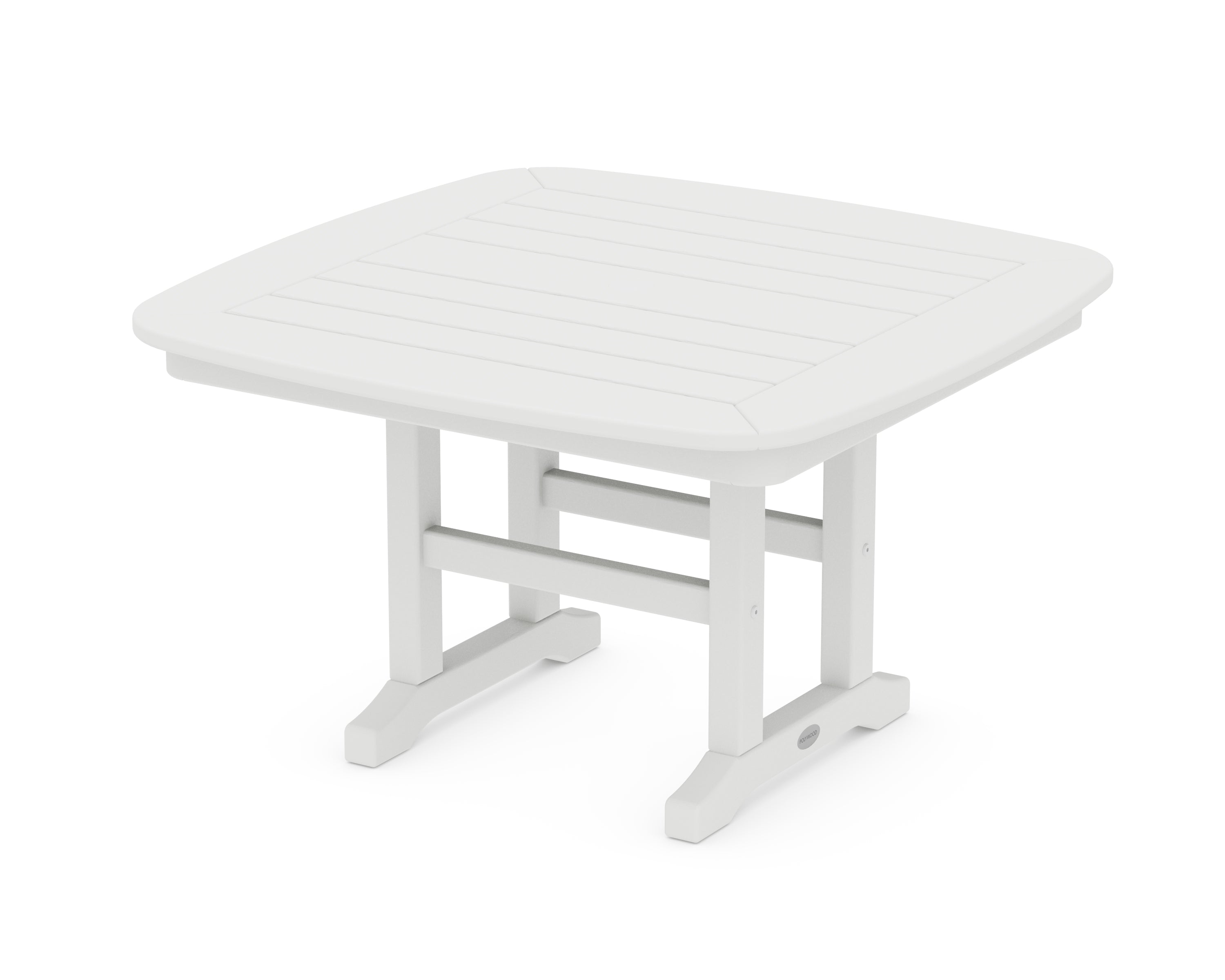 POLYWOOD® Nautical 31" Conversation Table in White