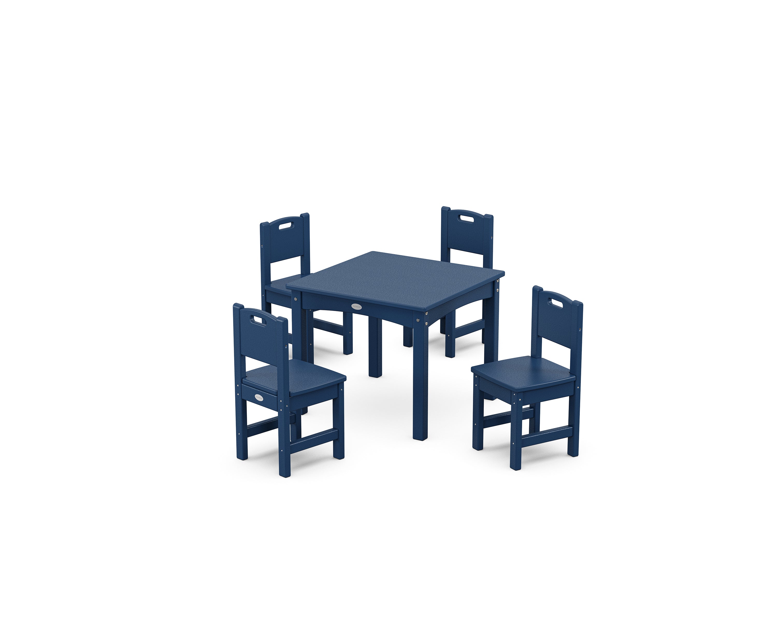 POLYWOOD® Toddler 5-Piece Dining Set in Navy
