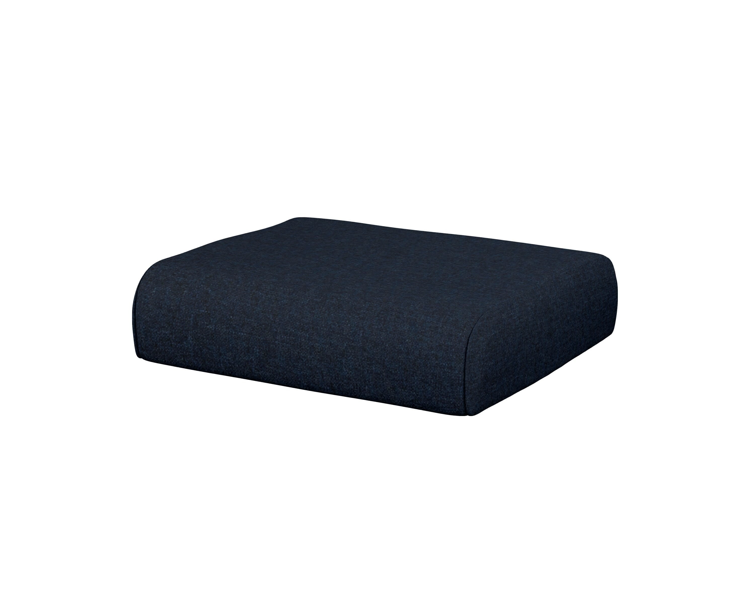POLYWOOD® Club Ottoman Cushion in Marine Indigo