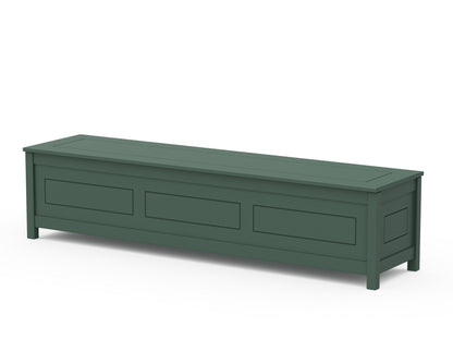 Country Living Country Living 72" Storage Bench in Green
