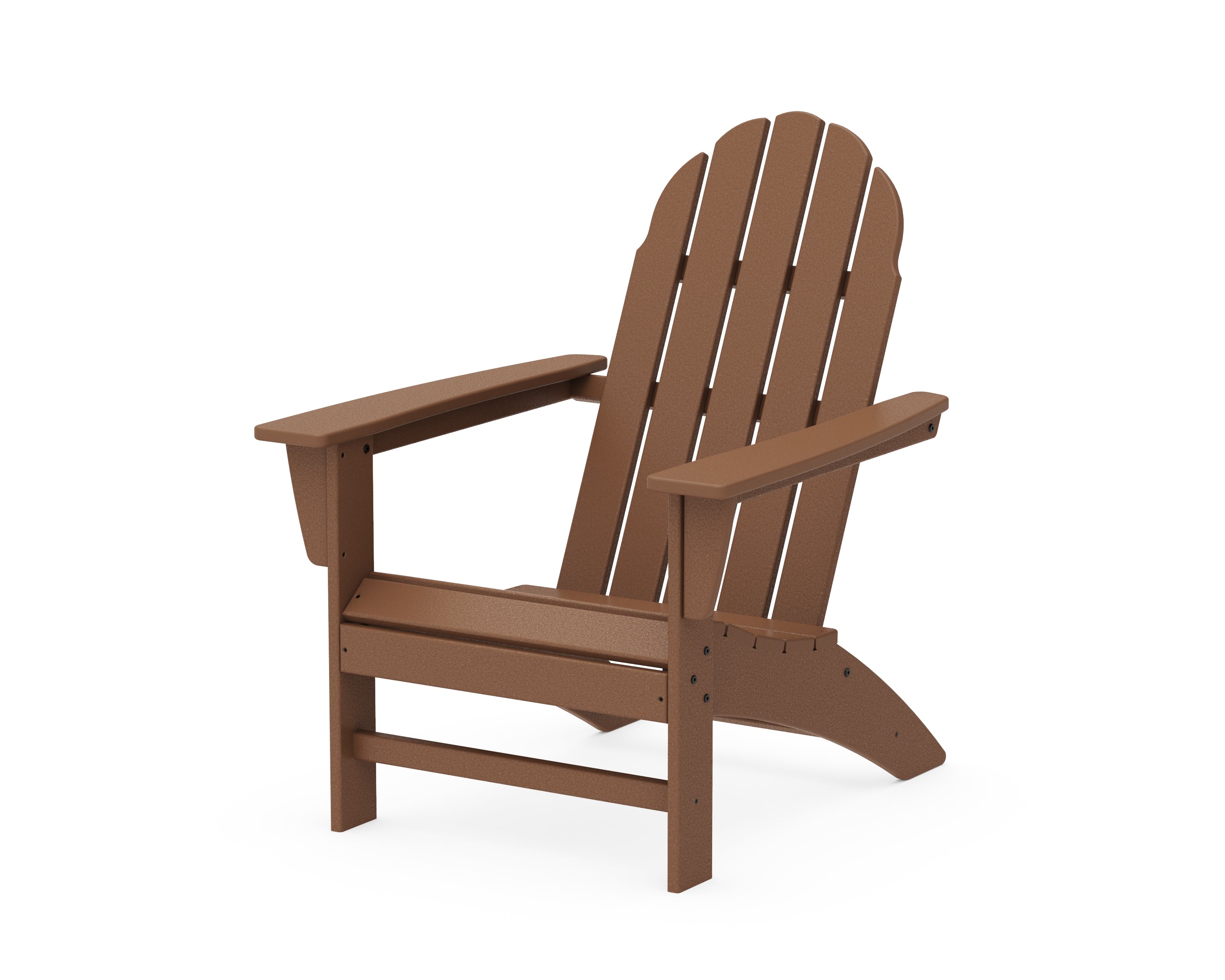 POLYWOOD® Vineyard Adirondack Chair in Teak