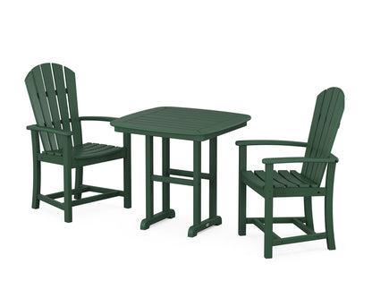 POLYWOOD® Palm Coast 3-Piece Dining Set in Green