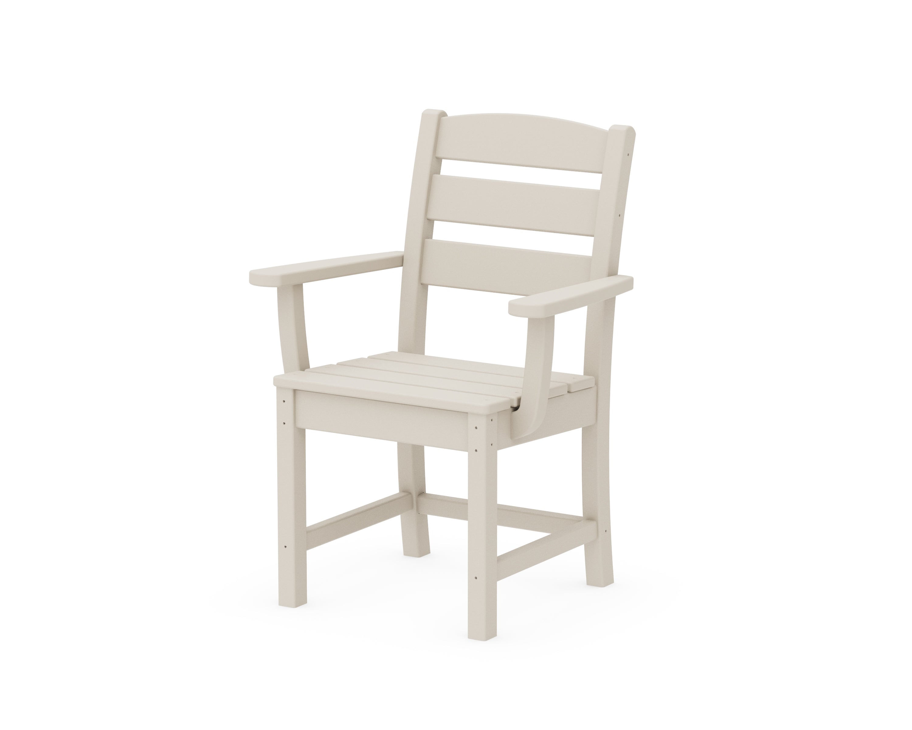 POLYWOOD® Lakeside Dining Arm Chair in Sand