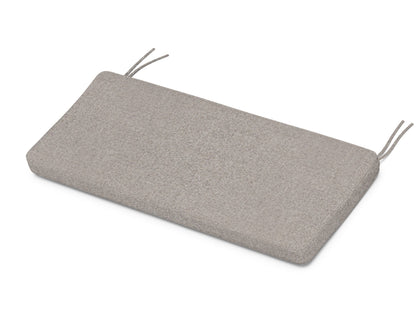 Martha Stewart by POLYWOOD® Chinoiserie Bench Seat Cushion in Weathered Tweed