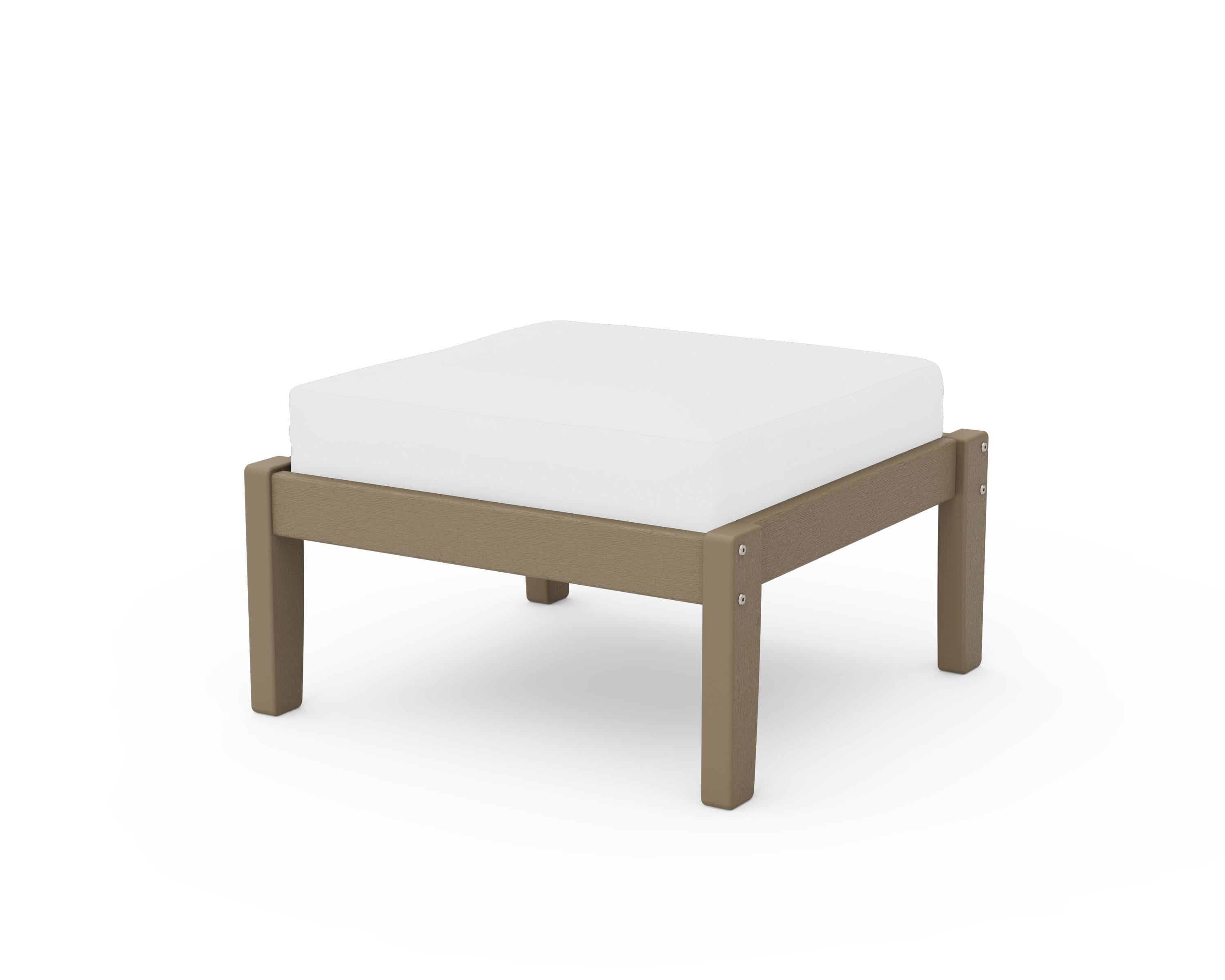 Unbranded Deep Seating Ottoman in Vintage Sahara / Natural
