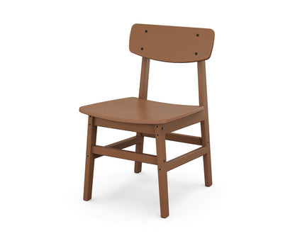 POLYWOOD® Modern Studio Urban Chair (Single) in Teak