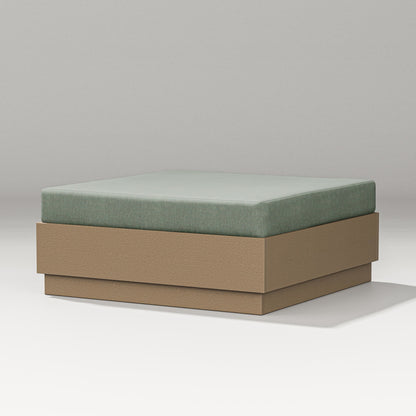 PW Designer Series Elevate Lounge Ottoman in Vintage Sahara / Cast Sage
