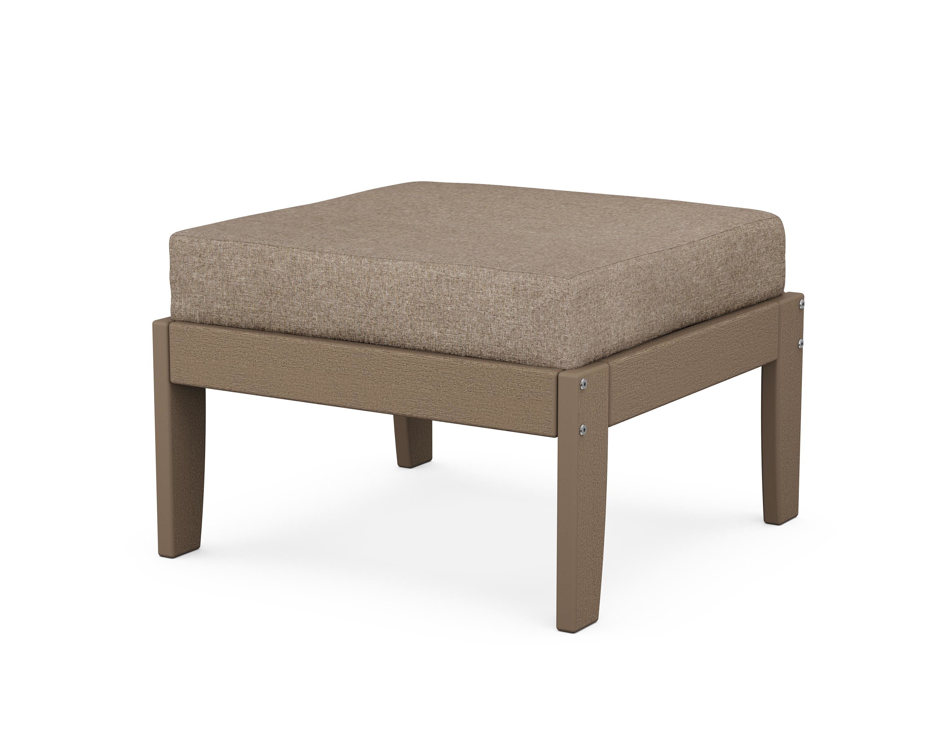 Unbranded Modular Ottoman - Classic in Vintage Sahara / Spiced Burlap