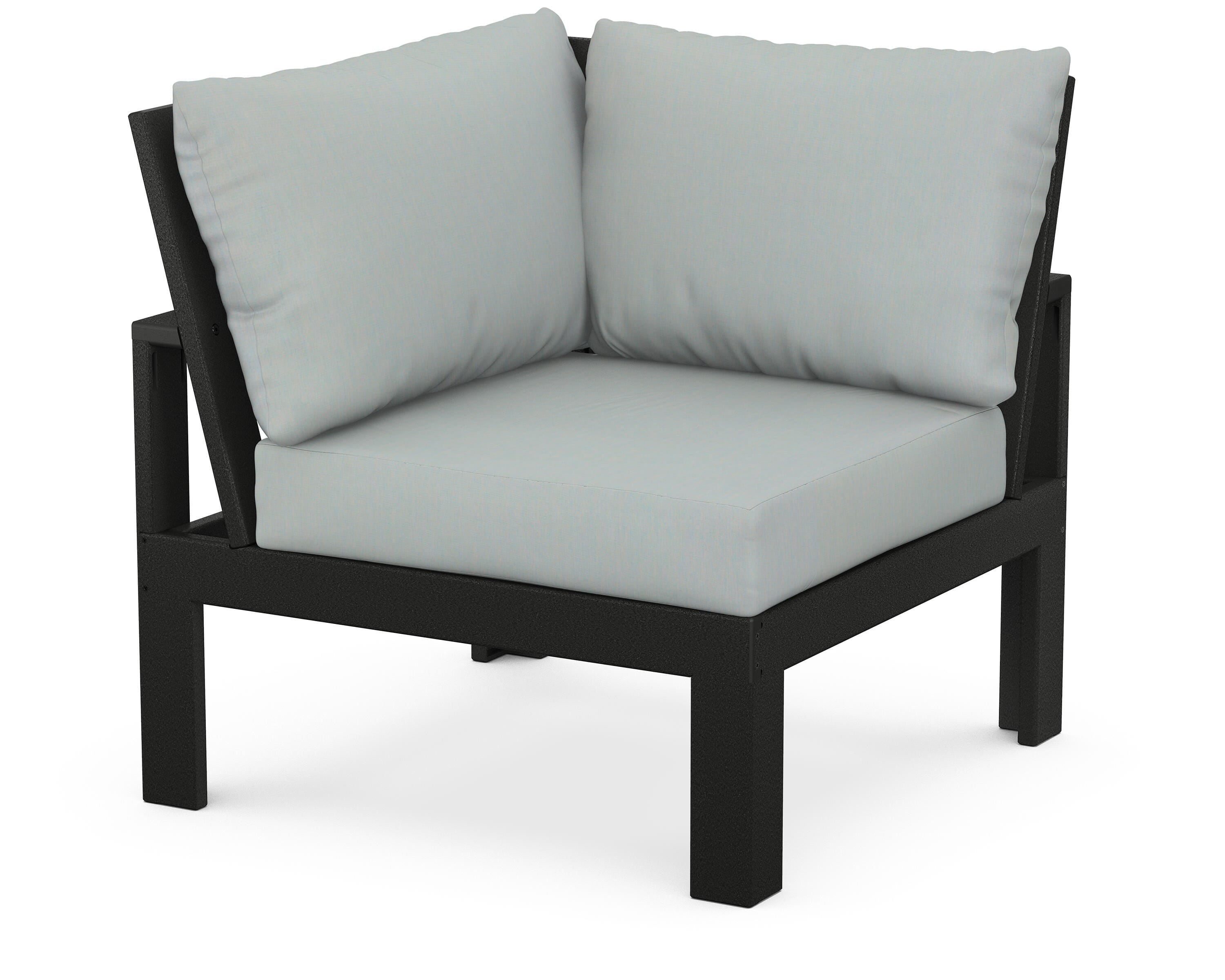 Unbranded Modular Corner Chair in Black / Spa