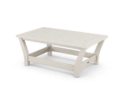 POLYWOOD® Harbour Slat Coffee Table in Sand