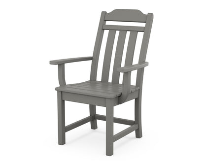 Country Living Cottage Dining Arm Chair in Slate Grey