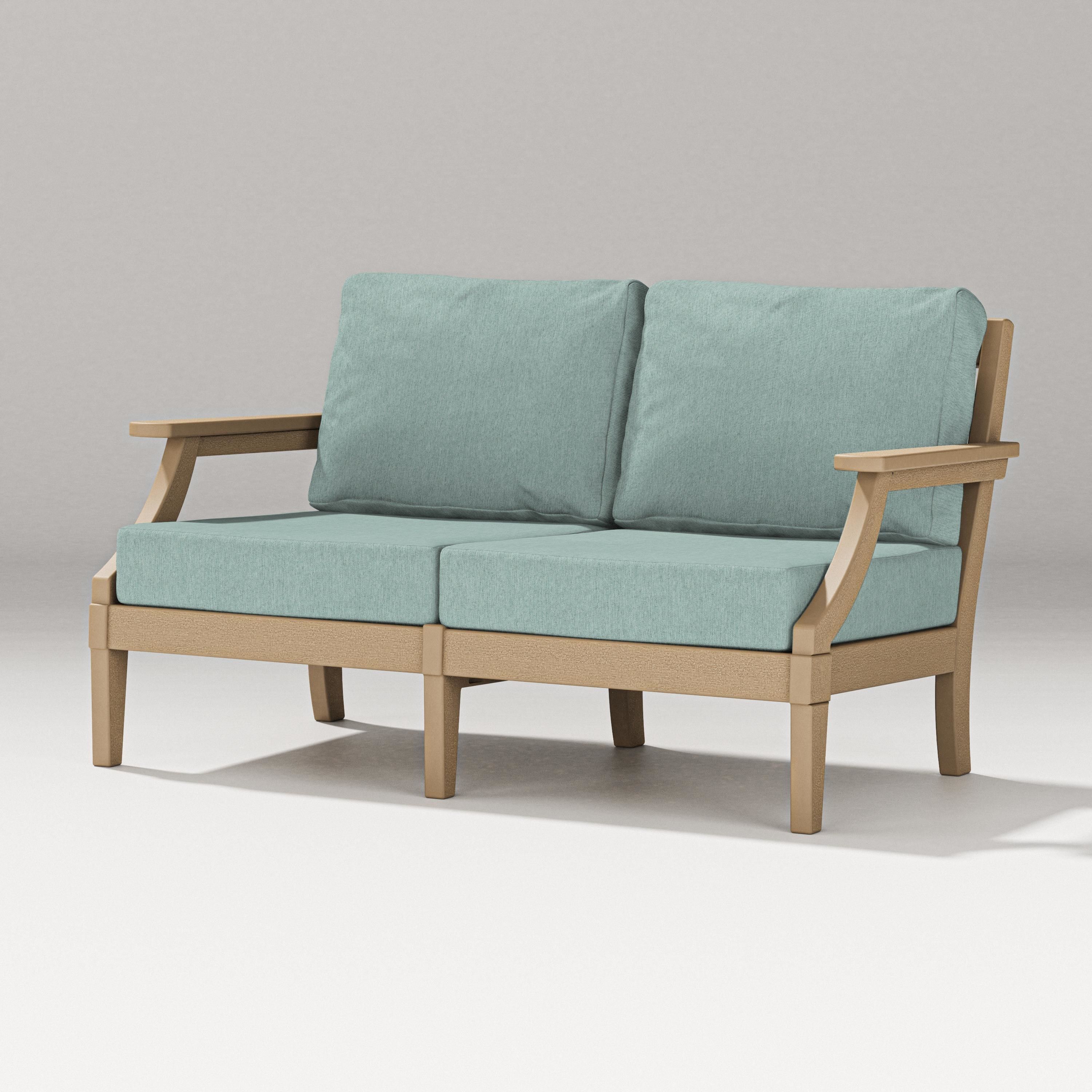 PW Designer Series Estate Loveseat in Vintage Sahara / Glacier Spa