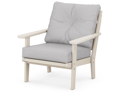 POLYWOOD® Lakeside Deep Seating Chair in Sand / Granite