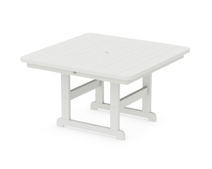 POLYWOOD® Park 48" Square Table in White