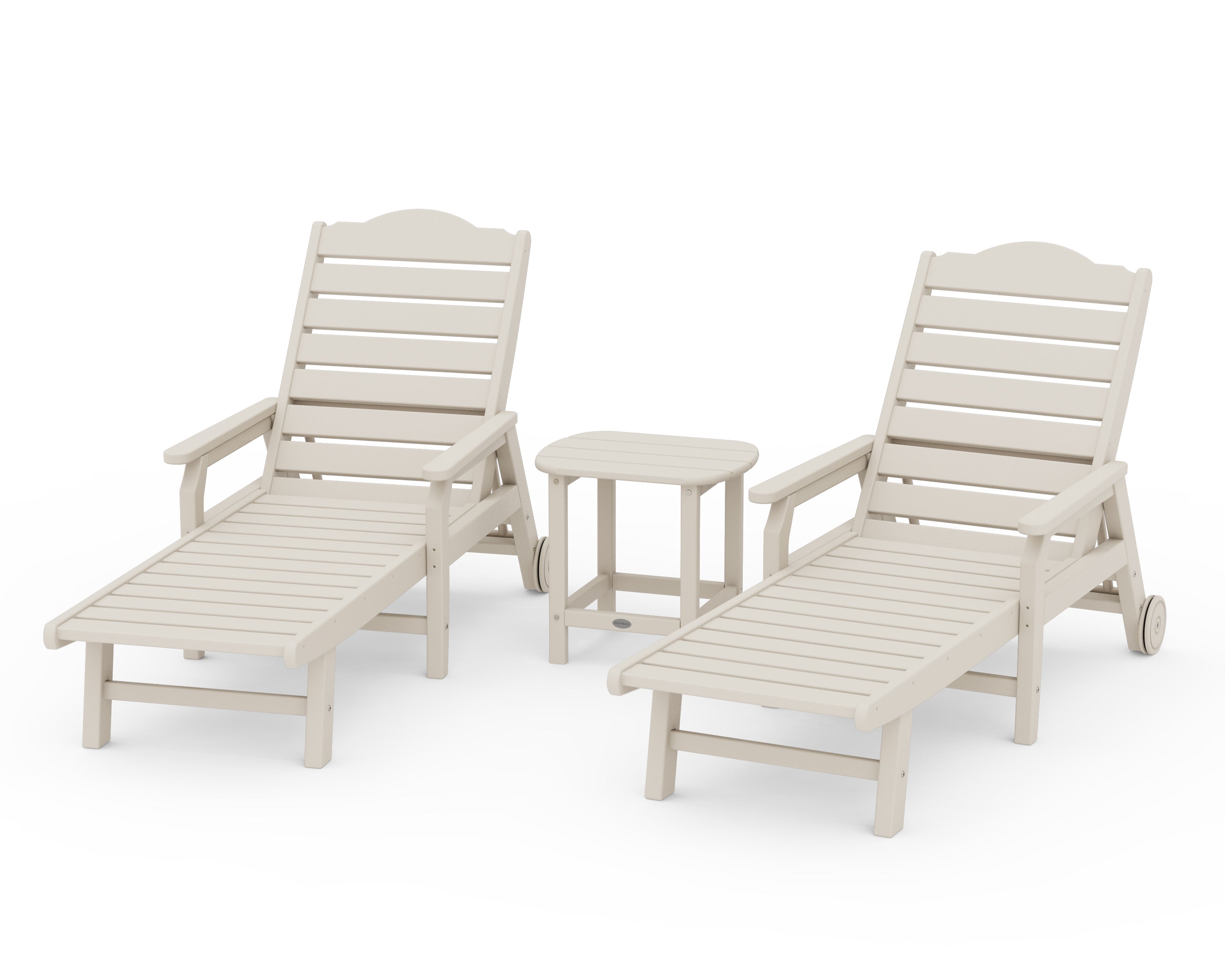 Draper James™ by  POLYWOOD® 3-Piece Savannah Chaise Lounge Set in Sand