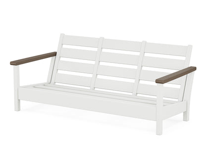 POLYWOOD® Harbour Sofa Frame in White / Kona