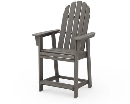 Vineyard Curveback Adirondack Counter Chair