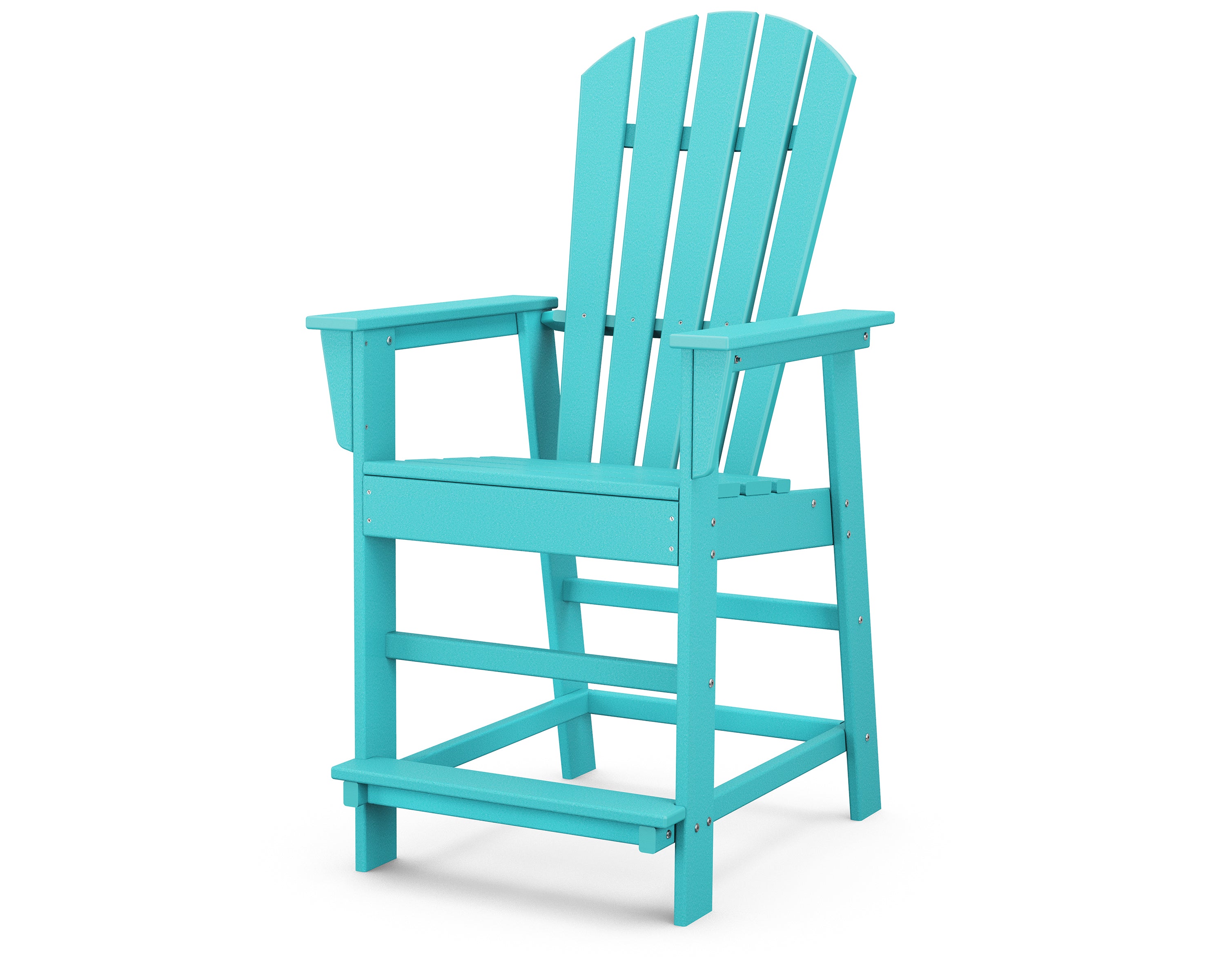 POLYWOOD® South Beach Counter Chair in Aruba