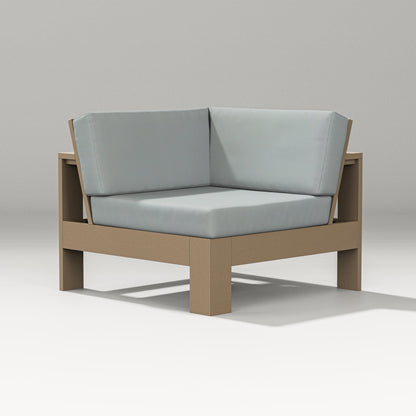 PW Designer Series Latitude Modular Corner Chair in Vintage Sahara / Spa