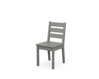 POLYWOOD® Kids Lakeside Dining Chair in Slate Grey