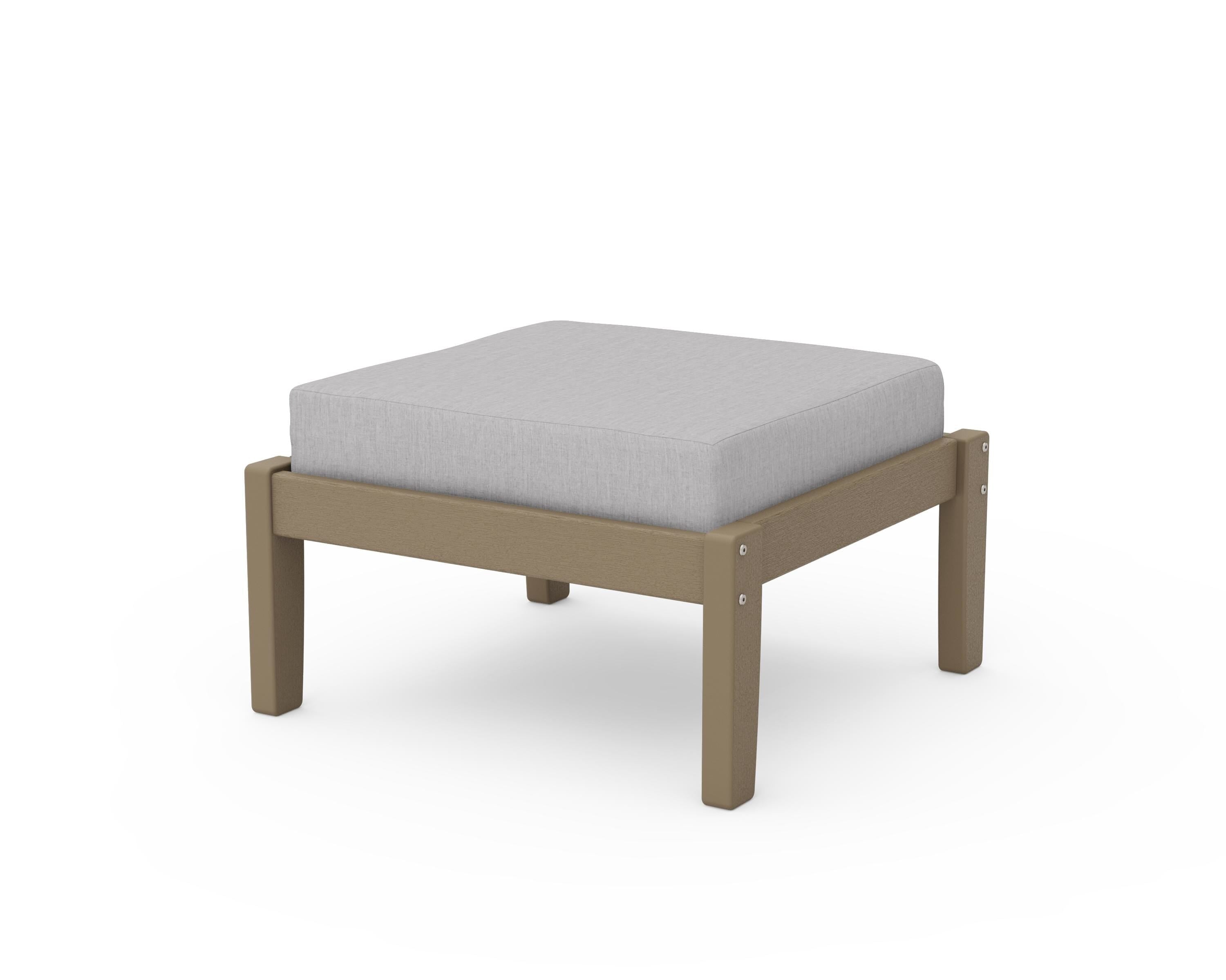Unbranded Deep Seating Ottoman in Vintage Sahara / Granite