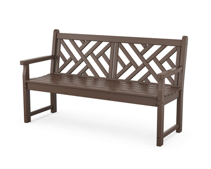 POLYWOOD® Chippendale 60" Bench in Mahogany