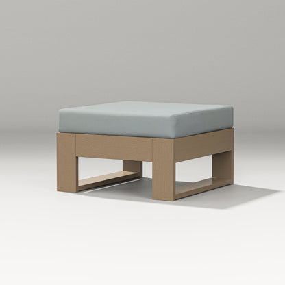 PW Designer Series Latitude Lounge Ottoman in Vintage Sahara / Spa