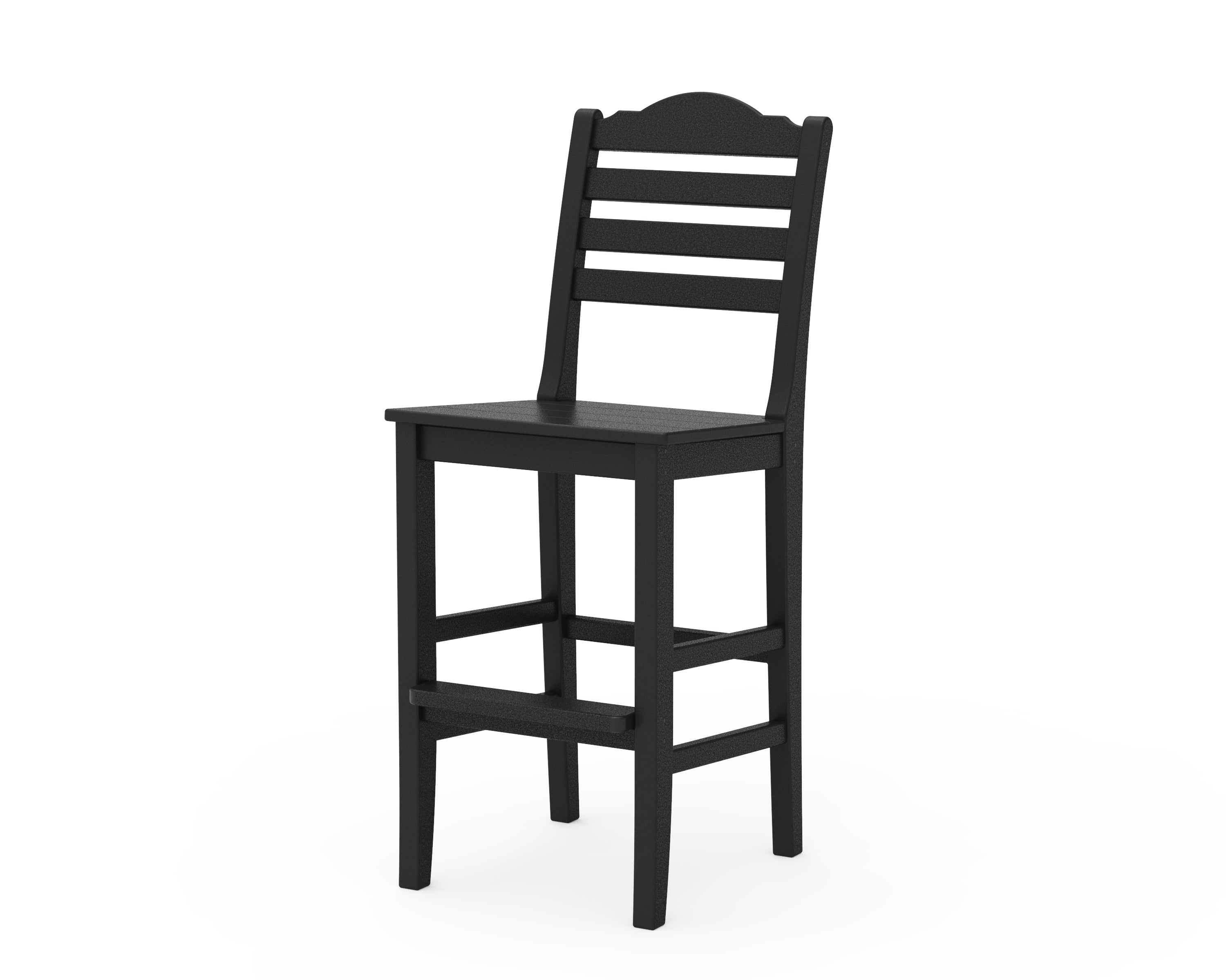 Draper James™ by  POLYWOOD® Savannah Bar Side Chair in Black