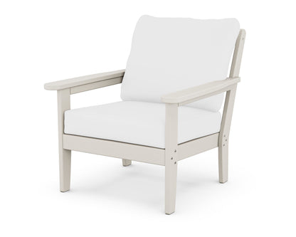 Country Living Cottage Deep Seating Chair in Sand / Natural