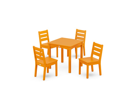 POLYWOOD® Lakeside Kids 5-Piece Dining Set in Tangerine