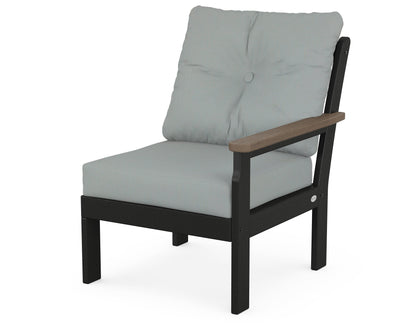 Vineyard Modular Right Arm Chair - Black