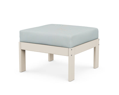 POLYWOOD® Vineyard Modular Ottoman in Sand / Spa