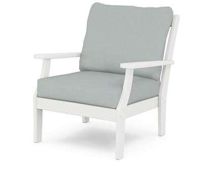 Braxton Deep Seating Chair - White