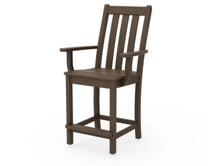 Vineyard Counter Arm Chair