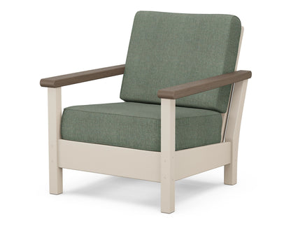 POLYWOOD® Harbour Deep Seating Chair in Sand / Kona / Cast Sage