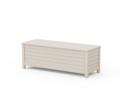 POLYWOOD® Nautical 48" Storage Bench in Sand