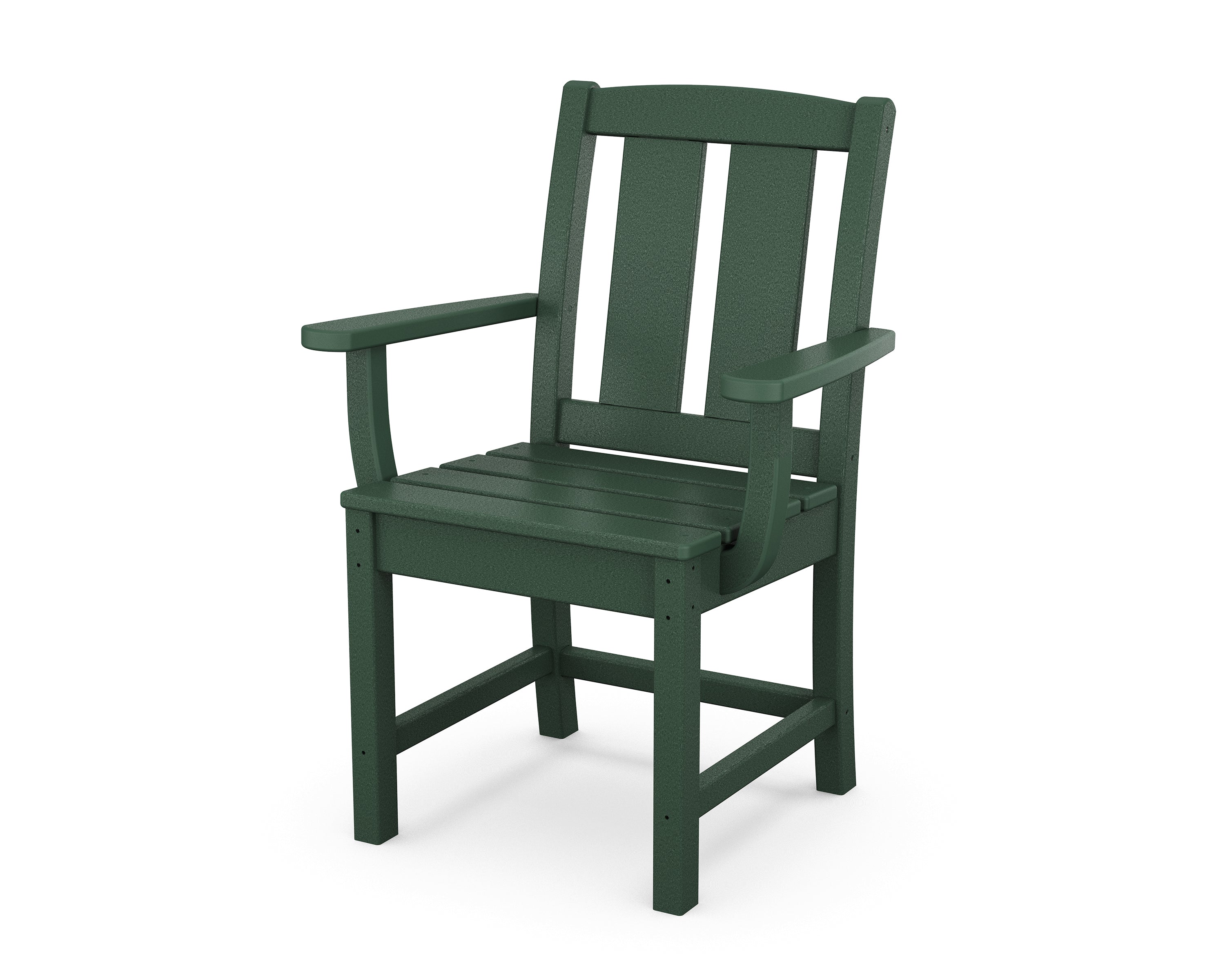 POLYWOOD® Mission Dining Arm Chair in Green