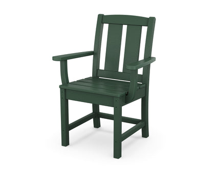 POLYWOOD® Mission Dining Arm Chair in Green